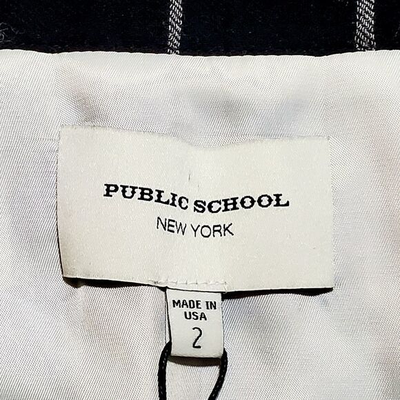 Plaid Academia Old Money Mini Skirt Size 2 Wool Blend Preppy Office Classic - Picture 6 of 9